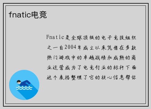 fnatic电竞